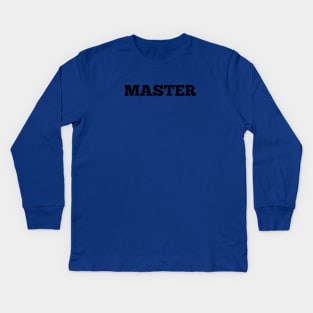 Master Kids Long Sleeve T-Shirt
